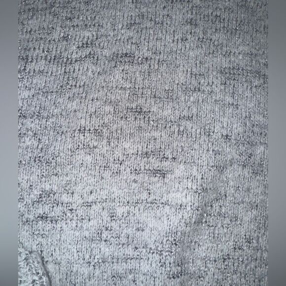 NWT Jcrew Embellished pullover sweater with rhinestone collar and sparkle knit M - Picture 8 of 12